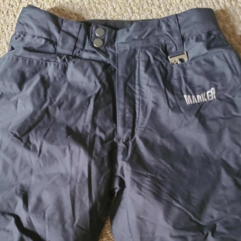 Marker Black Ski Pants